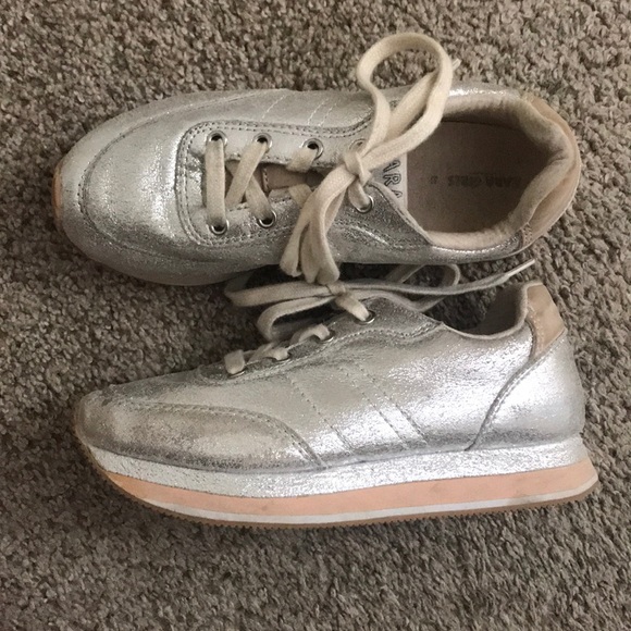 zara girls sneakers